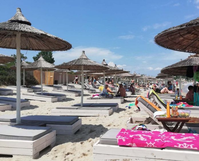 Plaža i ležajke