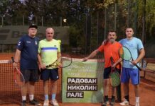 Šesti Memorijal “Radovan Nikolin-Rale”: Tenis i nagrade koje se pamte