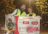 Četvrti put u Kikindi: Aleksandar i Nina prepešačiće 700 kilometara za malog Uroša